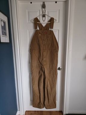 Dickies Brown Tan Utility Work Overalls